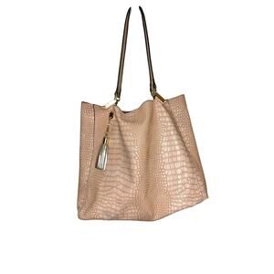 Antonio Melani Croc-embossed tote bag.